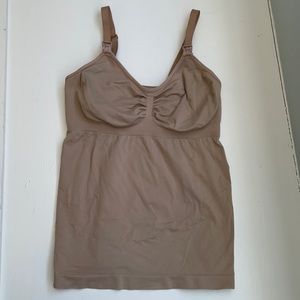 Rosie Pope Nursing Tank (XL - Nude)